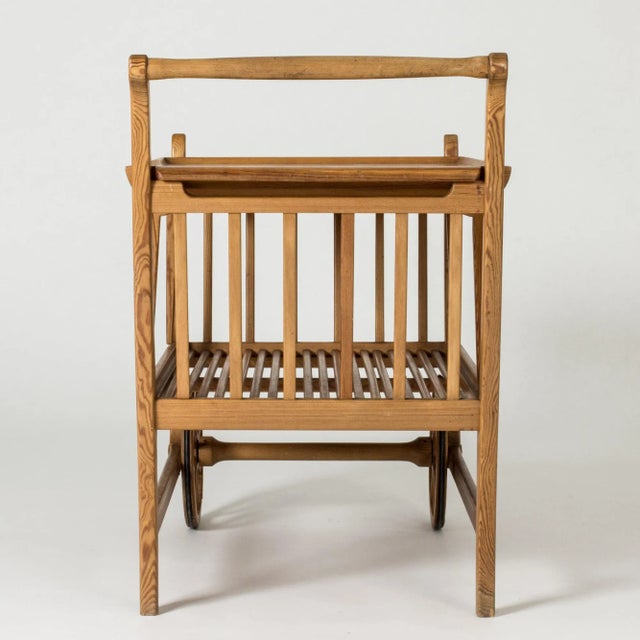 1940s Kalas Skrindan Serving Cart by Carl Malmsten, 1940s For Sale - Image 5 of 10