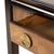 Ebony Vintage Lane Asian Ming Style Chinoiserie Sofa Console Table W/ Brass Hardware For Sale - Image 8 of 14