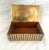 Vintage Brass Faux Bamboo Trinket Box lined in wood, looks to be cedar. Faux bamboo detail w/hinged lid. A great MCM catch...