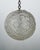 Silver French Art Deco Pendant Light 1930s by Hettier & Vincent For Sale - Image 8 of 9