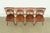 1960s Kipp Stewart for Drexel Declaration Sculpted Walnut Dining Chairs, Set of Four For Sale - Image 5 of 12