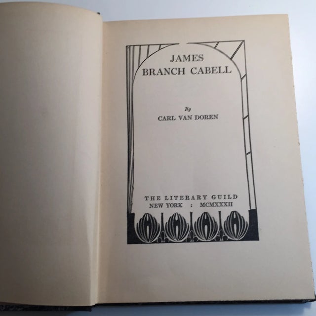 By Carl Van Doren. New York: The Literary Guild, 1932. Beautiful art nouveau new and revised edition. Small hardcover with...