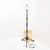 Vintage Brutalist Twisted Wrought Iron Floor Lamp, 1950s For Sale - Image 9 of 15