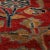 Antique Kashan Traditional Red and Navy Blue Wool Persian Rug For Sale - Image 4 of 6