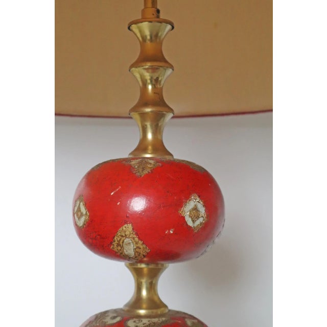 Metal Swedish Modern Red Floor Lamp from Stilarmatur Tranås, 1960s For Sale - Image 7 of 18