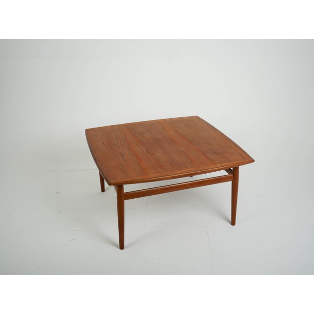 Mid-Century Teak Coffee Table by Grete Jalk for Glostrup, 1960s For Sale - Image 11 of 12