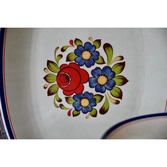 Bohemian Plates in Shooting Porcelain, Set of 24 For Sale - Image 4 of 7