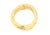 Late 20th Century 14k Yellow Gold Wide Rib Style Bangle Bracelet For Sale - Image 5 of 5
