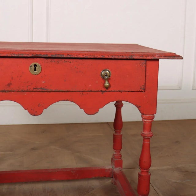 18th Century Painted Lamp Table For Sale - Image 3 of 8