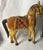 Late 19th–Early 20th Century Indian Polychrome Carved Wood Horse For Sale - Image 4 of 6