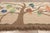 Vintage African Pictorial Tapestry, 04'11 X 04'10 For Sale - Image 9 of 10