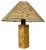German Cork Table Lamp in the style of Ingo Maurer, Germany, 1960s For Sale