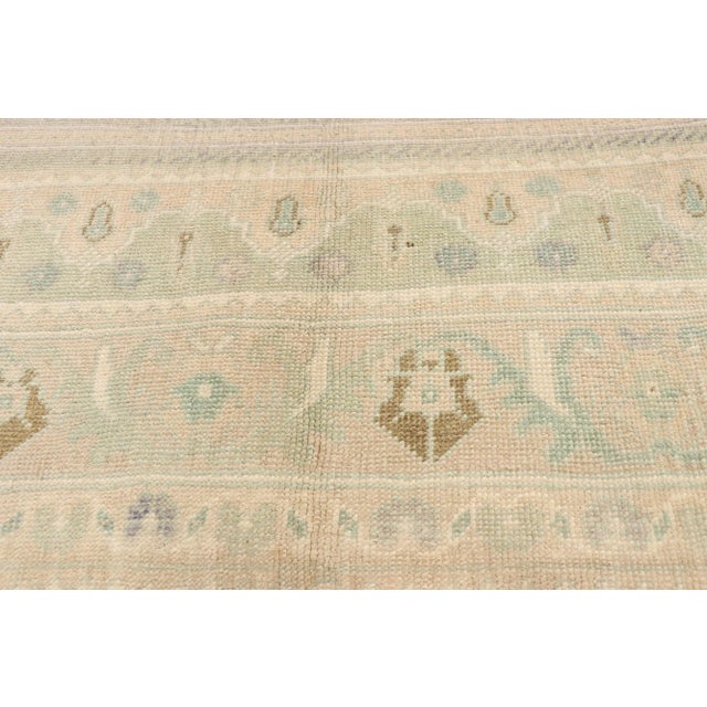 Mid 20th Century Muted Vintage Turkish Oushak Rug - 05'11 X 09'04 For Sale - Image 4 of 9