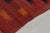 1920s Antique Tribal Kilim Rug in Red, Blue and Orange Tribal Geometric Pattern For Sale - Image 5 of 6