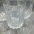 Rare Vintage Italian Crystal Lowball Glasses With Vertical Cut Drip Lines-Set of 11 For Sale - Image 9 of 13
