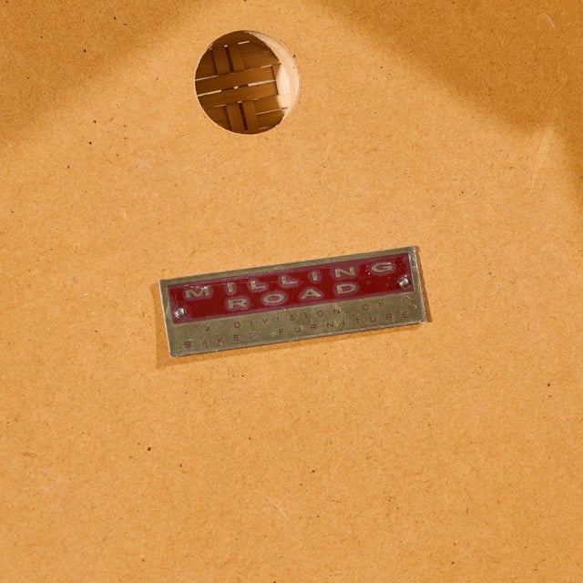 Baker Milling Road Rattan Dining Chairs - Set of 8 For Sale - Image 11 of 11