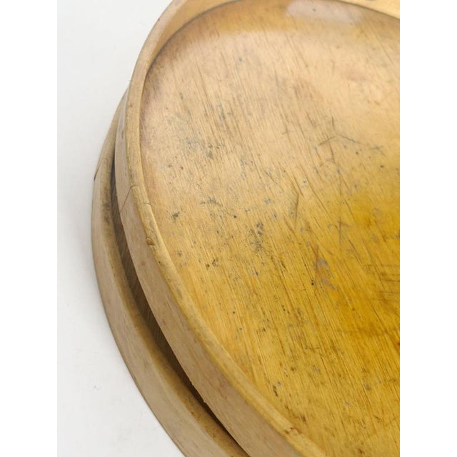 Wood Scandinavian Trays, Sweden, 1990s, Set of 2 For Sale - Image 7 of 14