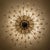 Metal Crystal and Gilded Brass Wall or Ceiling Light attributed to Oscar Torlasco for Stilkronen, 1970s For Sale - Image 7 of 11