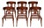 Klismos Set of 6 Dining Chairs For Sale