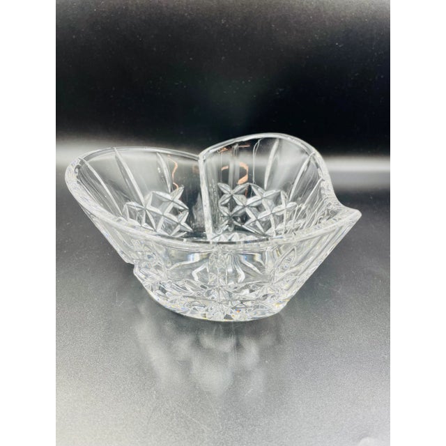 Traditional Late 20th Century Waterford Crystal Sweetheart Candy/Trinket Bowl For Sale - Image 3 of 12