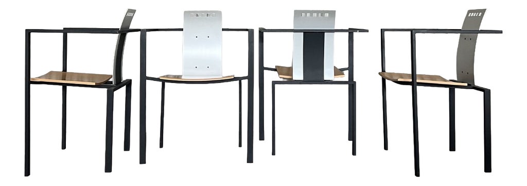 Postmodern Armchairs by Karl Friedrich Förster for KFF, Germany 