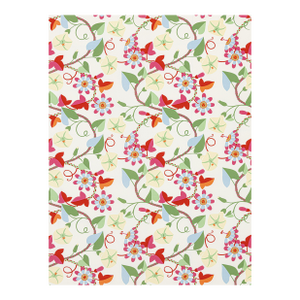The House of Scalamandré Morning Glory Fabric, Primary