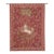 Licorne Captive - Rouge Loom Woven Tapestry - 147 X 108 Cm (4'10" X 3'7") - Requires Rod Size 3 For Sale