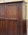 Quality Custom Solid Dark Oak Armoire Double Door c.1940's For Sale - Image 10 of 10