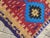 1960s 1960s Vintage Turkish Kilim Rug - 30" X 37" For Sale - Image 5 of 9