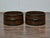 Late 19th Century Pair of Antique English Bushel Measures with Iron Bands, Rustic Decor For Sale - Image 5 of 11