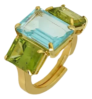Annette Ring, Green, Size 6