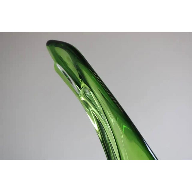 Large Vintage Italian Murano Glass Vase by Fratelli Toso for Fratelli Toso, 1950 For Sale - Image 6 of 12