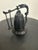 Black Vintage Japanese Cast Iron Dragon Temple Bell For Sale - Image 8 of 17