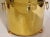 Early 20th Century Large Antique English Gilt Brass Lidded Jardiniere / Container / Coal Bin For Sale - Image 5 of 12