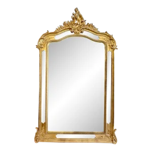 French Louis XV Gilded Mirror
