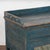Wood Original Swedish Blue Painted Side Table With Hidden Storage Dated 1850 For Sale - Image 7 of 12