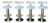 Design for Leisure Brass Bar Stools, 1980s For Sale