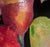 2010s “Gorgeous “ Artist-Made Hand-Carved & Hand-Painted Calla Lilies Gourd Vessel For Sale - Image 10 of 11