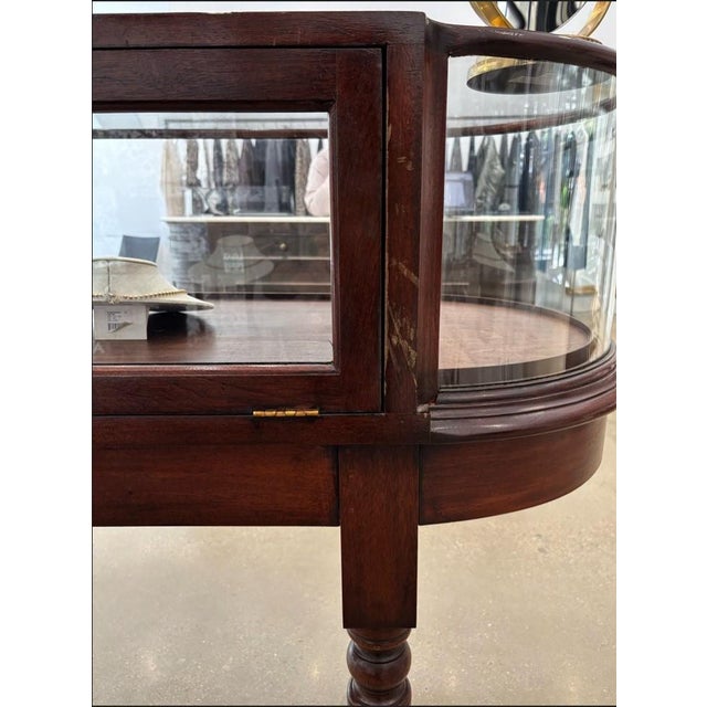 Mahogany Display Cases For Sale - Image 9 of 9