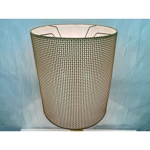 Hollywood Regency Floor or Table Lamp with Gold-Plated Ceramic Base, 1960s-1970s For Sale - Image 15 of 16