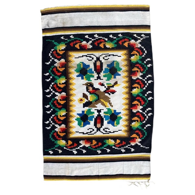 Mid-Century Navajo Tapestry Kilim For Sale