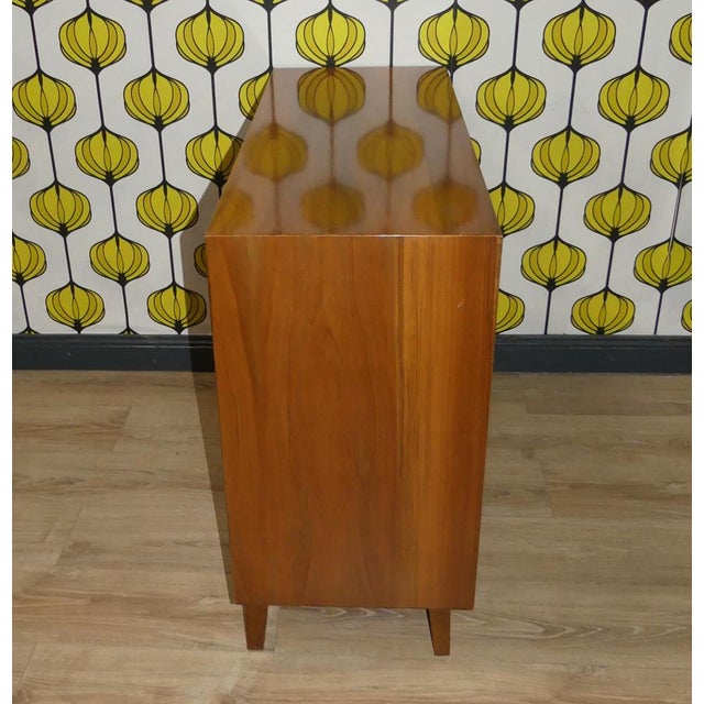 Vintage Chest of Drawers in Walnut, 1960s For Sale - Image 5 of 14