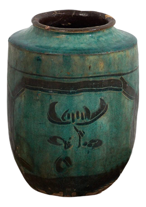Glazed Ceramic Vase