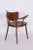 Art Deco Beech Chair with Armrests attributed to R. Hofman for Ton, Former Czechoslovakia, 1940s For Sale - Image 6 of 10