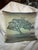 2020s Asian Inspired Bonsai of the Vanities. Jim Thomson Cedros Denim Silk Pillow Cover For Sale - Image 5 of 7