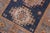 1990s Tribal Kazak Bohemian Blue/Gray Wool Rug - 2'0''x3'0'' For Sale - Image 5 of 10