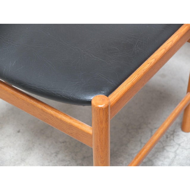 Dining Chairs in Oak from Meubelatelier Vanda, 1960s, Set of 6 For Sale - Image 6 of 18