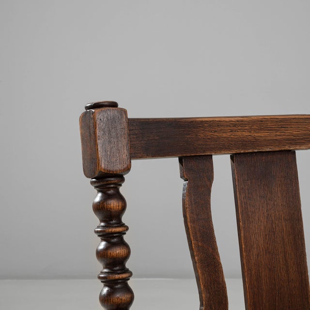 20th Century French Baroque Wooden Armchairs With Upholstered Seats - A Pair For Sale - Image 13 of 18