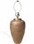 French Early 20th Century Brass Repousse Table Lamp For Sale - Image 3 of 10