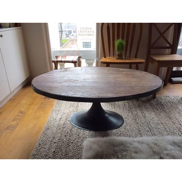 Restoration Hardware Aero Oval Coffee Table Chairish